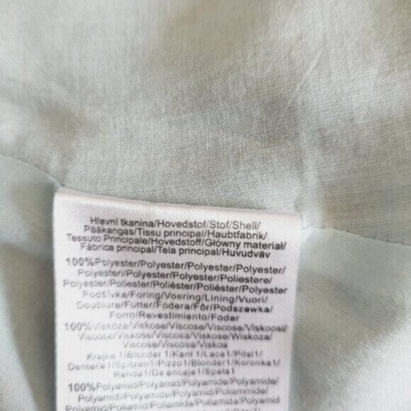 EsQualo Lace Chiffon Summer Dress NWT Sz 6 - Picture 13 of 14